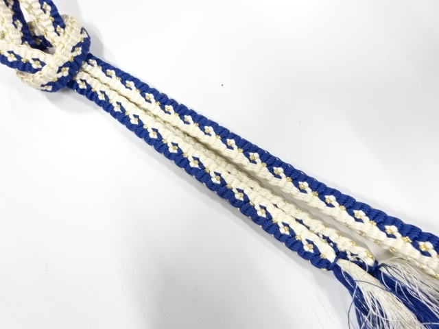 正絹　手組帯締め